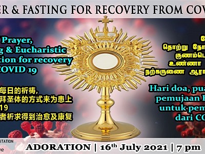 Adoration - Prayer & Fasting for recovery from Covid-19